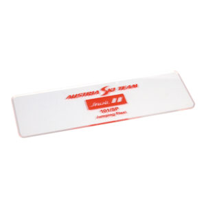 SNOLI Wachsabziehklinge Plexiglas 200x60x3mm für Sprung-u. Freestyleski
