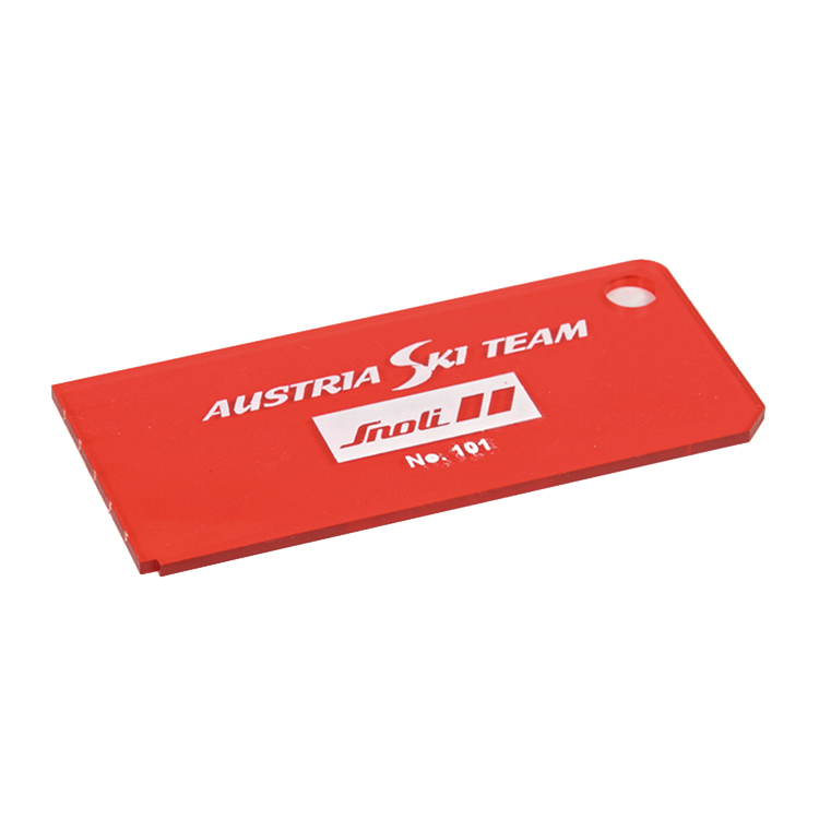 SNOLI Wachsabziehklinge Plexiglas 130x60x3mm