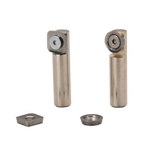 Ersatzmesser vierkant 3mm Radius mit Halter für 403-PK-E