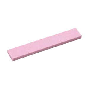 SNOLI Alu-Oxyd-Stein Korn 120, 120x20x6 mm, pink
