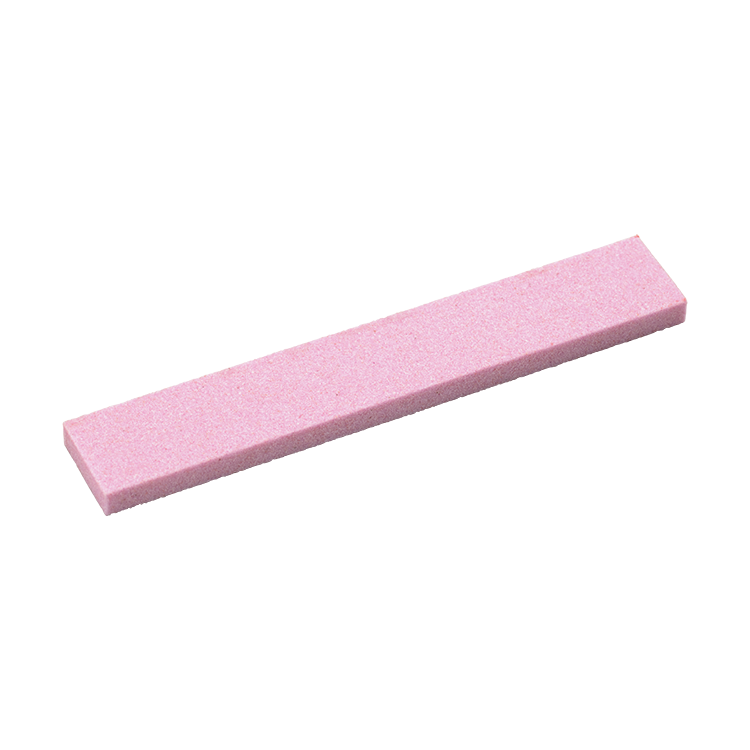 SNOLI Alu-Oxyd-Stein Korn 120, 120x20x6 mm, pink