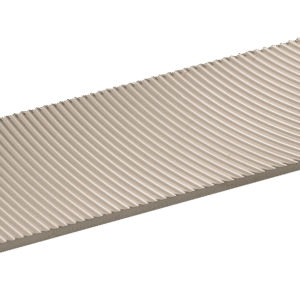 SNOLI Hartmetallfeile DURO, 100x25mm, medium