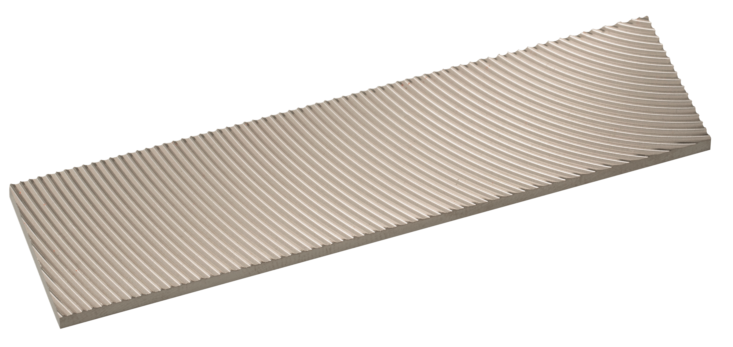 SNOLI Hartmetallfeile DURO, 100x25mm, medium