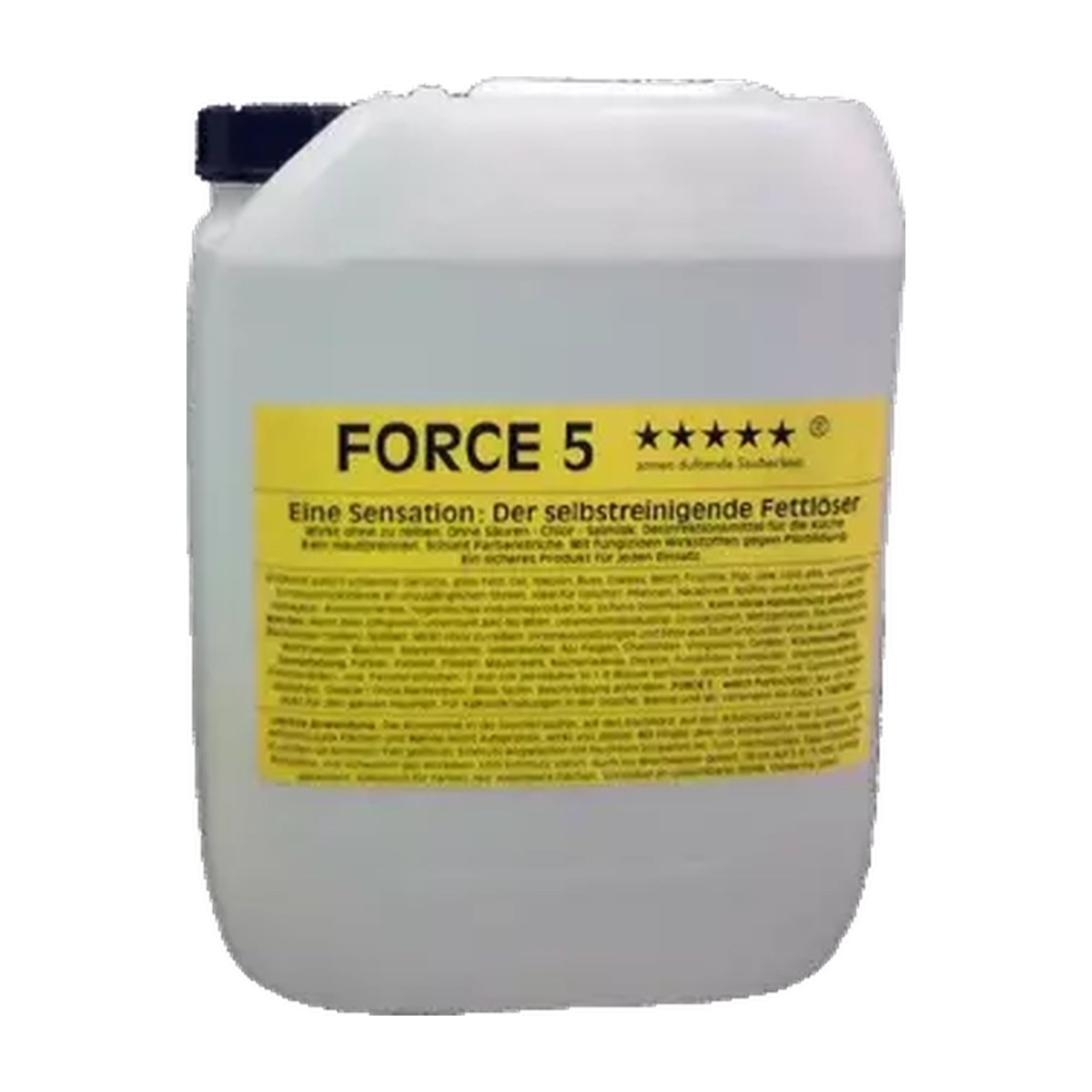 Force 5 Nettoyant 5L – Nettoyant haute performance pour ateliers de ski Force 5 Nettoyant 5L – Nettoyant haute performance pour ateliers de ski