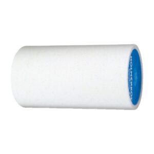 Brosse rotative avec disque de polissage en non-tissé