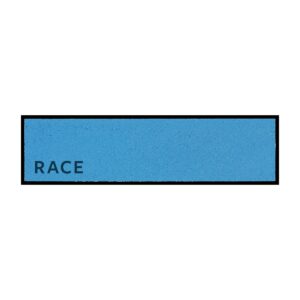 SNOLI Elastikfeile RACE fein, 100x25x4 mm