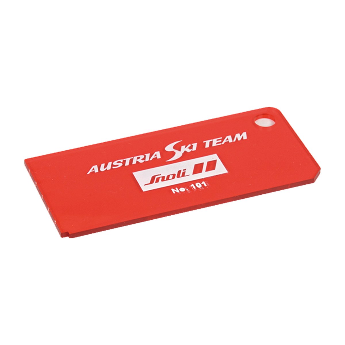 Lame racleuse de cire SNOLI Plexiglas 130x60x3mm Lame racleuse de cire SNOLI Plexiglas 130x60x3mm